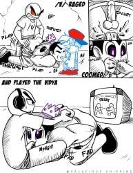 /v/-tan, boyfriend_(friday_night_funkin), cancer_lord, 4chan, board-tan