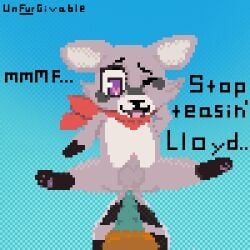 lloyd_(indigo_park), lloydford_l._lion, rambley_raccoon, indigo_park, friedxgold