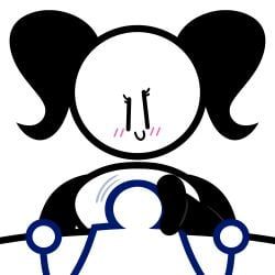 ajex_(randomhaahinc), lucy_(okirb), okirb, 1boy1girl, blush