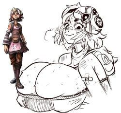 tiny_tina, borderlands, borderlands_2, lewdbeef, 1girls