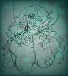 gem_(species), jasper_(steven_universe), lapis_lazuli_(steven_universe), steven_universe, 2girls