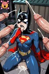 batwoman, batwoman_(dcau), kathy_duquesne, supergirl_(cosplay), batman:_the_animated_series