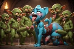 green_goblin, gumball_watterson, cartoon_network, the_amazing_world_of_gumball, ahe_gao