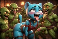 green_goblin, gumball_watterson, cartoon_network, the_amazing_world_of_gumball, ahe_gao