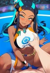 nessa_(pokemon), pokemon_trainer, pokemon, pokemon_ss, tittyg-ai