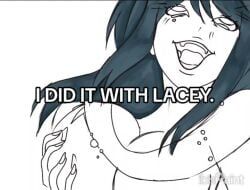 jabami_yumeko, lacey_(lacey_games), kakegurui, lacey_games, anonymous_artist