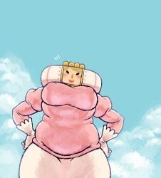 queen_of_all_cosmos, katamari_damacy, namco, 1girls, big_breasts