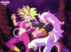 android_21, android_21_(good), kefla, kefla_(dragon_ball), majin_android_21