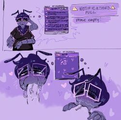 currentlytr_ash, 4_arms, antennae_(anatomy), anthro, anthro_penetrated