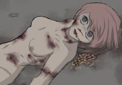 dweebybanana, necro, blood, bondage, breasts