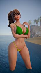 pj_(fortnite), fortnite, 1girl, 1girls, beach