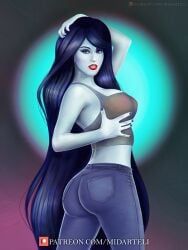 marceline, adventure_time, cartoon_network, midarteli, 1girls