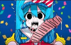 hatsune_miku, kasane_teto, cum, dick, futanari