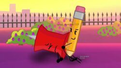 pencil_(bfdi), pin_(bfdi), battle_for_dream_island, object_shows, 1futa