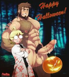clemont, meyer, halloween, pokemon, pokemon_xy