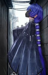 promeia_(zenless_zone_zero), zenless_zone_zero, myeu, 1girl, ball_gag