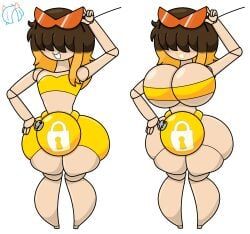 disney, knick_knack, pixar, ass, bikini