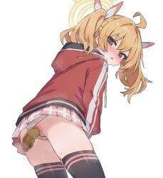 yoshimi_(blue_archive), blue_archive, aku0, 1girl, ahoge