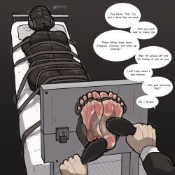 ijwt_art, bdsm, bondage, feet, feet_torture