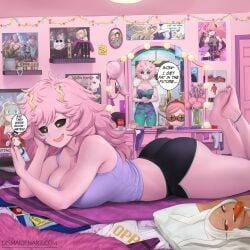 amane_misa, ashido_mina, character_request, eijirou_kirishima, haneyama_kazuho