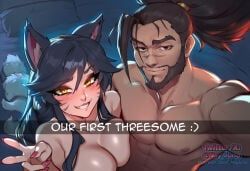 ahri, ahri_(league_of_legends), yasuo, league_of_legends, league_of_legends:_wild_rift