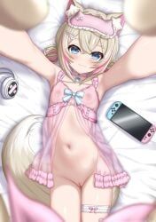 mococo_abyssgard, hololive, hololive_english, artist_request, azunyart