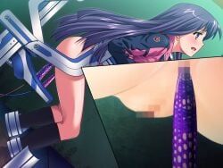 sumeragi_yuusuke, 1girl, :o, altered_pink, anal