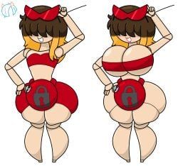 disney, knick_knack, pixar, ass, bikini