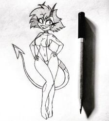 millie_(helluva_boss), hellaverse, helluva_boss, vivienne_medrano, vivziepop
