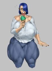 femcel_(vongrauenhausen), vongrauenhausen, buckteeth, glasses, huge_areolae