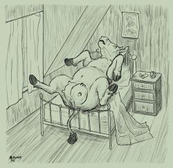 the_metamorphosis, yafath, after_transformation, alternate_species, bed