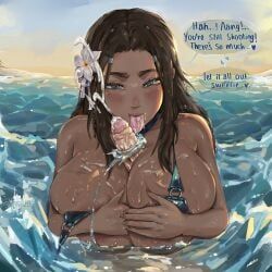 aang, katara, avatar_the_last_airbender, the_legend_of_aang, oppaipie