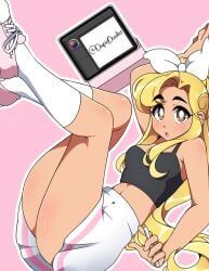 doopie_do_over, youtube, kittenbell_(artist), 1girls, ass