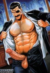 garp, king_bradley, monkey_d_garp, fullmetal_alchemist, fullmetal_alchemist_brotherhood