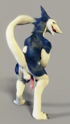 arceronth, anthro, anus, ass, balls