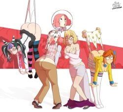 arcueid_brunestud, athena_cykes, haru_okumura, mioda_ibuki, danganronpa