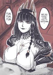 gekikara_(tomboy-sama), tomboy_sama, black_hair, braid, breasts