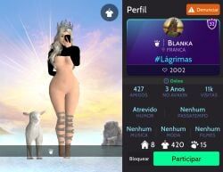avakin_life, ass, blonde_hair, breasts, female