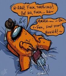 crewmate_(among_us), maroon_(among_us), orange_(among_us), among_us, innersloth