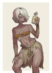 eylin_eyla_(ebonyxh), original, ebonyxh, 1girl, bandaged_arm