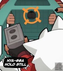 igxxiii, animal_humanoid, balls_stuck, brick, bulge