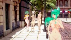 pandoria_(xenoblade), pneuma_(xenoblade), xenoblade_(series), jetnsfw, 4girls
