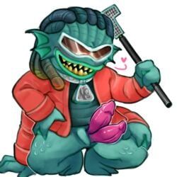 t-pirainha_(my_singing_monsters), my_singing_monsters, l3on_art1st, aquatic_humanoid, blue_body