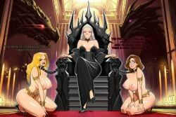 cersei_lannister, daenerys_targaryen, margaery_tyrell, a_song_of_ice_and_fire, game_of_thrones