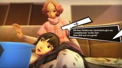 haru_okumura, makoto_niijima, persona, persona_5, tooty3d