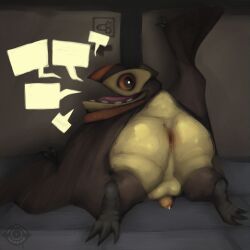 arnold_the_tiny, night_of_the_extinct, analog_vorer, 3_toes, anal_fluids