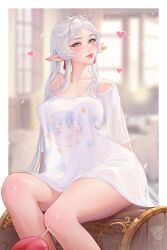 frieren, mimic_chest, sousou_no_frieren, prywinko, 1girls