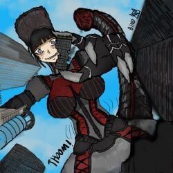 godzilla, godzilla_(series), shin_godzilla, horyu999, 1girls