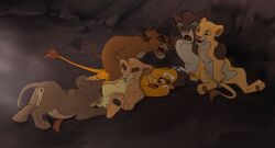 chumvi_(the_lion_king), kula_(the_lion_king), malka_(the_lion_king), nala, nala_(the_lion_king)