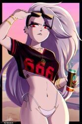 gta_vi_cover_girl, human_loona, loona_(helluva_boss), helluva_boss, the_butcher_(artist)